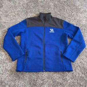 Colosseum Men’s Large Blue University Of Kentucky UK Wildcats Sweater Jacket